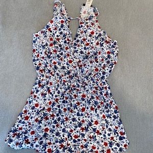 Lightweight Floral Romper